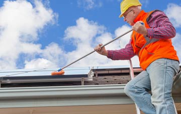 Woodhall soft wash roof cleaning